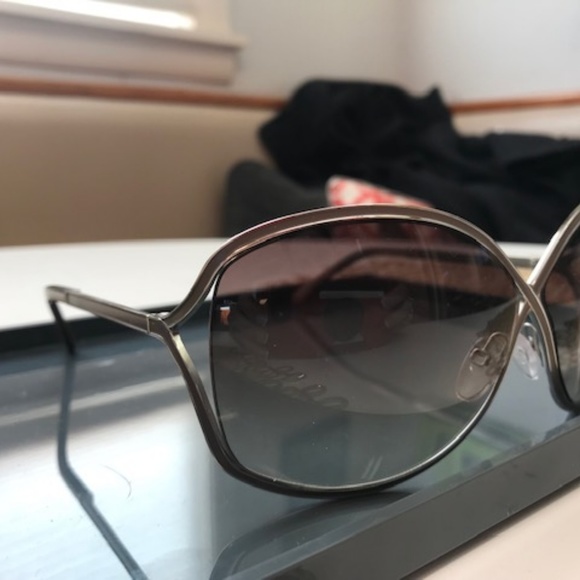 Tom Ford Sunglasses Rickie Silver/Tan/Gradient - Picture 3 of 8